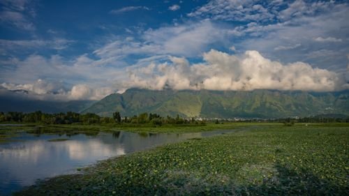 Mountain landscape in Kashmir